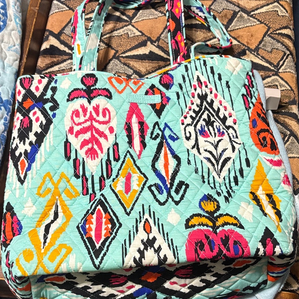 Vera Bradley Multicolor Quilted Tote